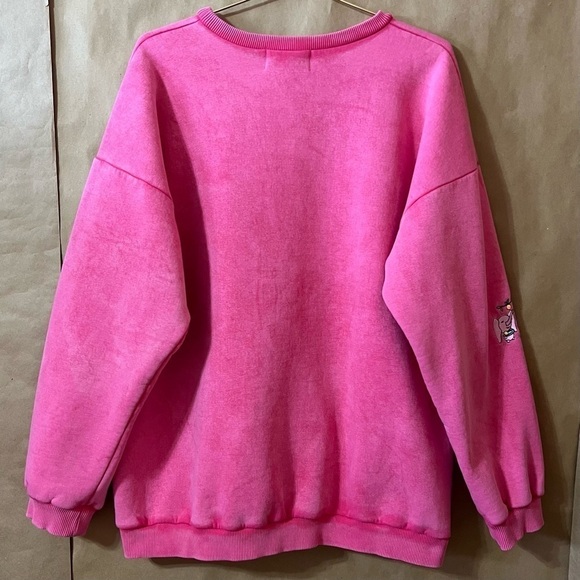 Natasha Zinko Sweat Set Embroidered Pig Elephant Sweatshirt Joggers Pink Size XS - Picture 8 of 16